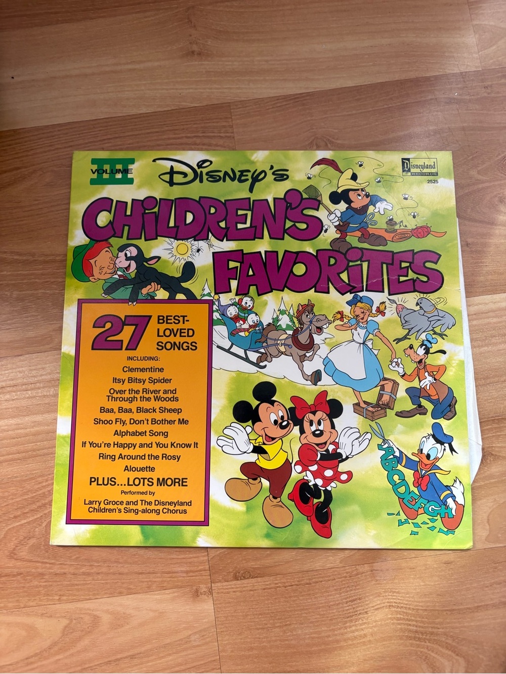 Vintage Disney Children's Favorites Vinyl Record Lot of 3 - Picture 6 of 8
